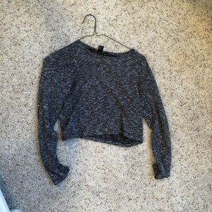 Forever 21 Crop Top Long Sleeve